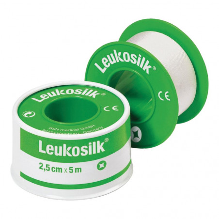 LEUKOSILK CEROTTO ROCCHETTO 2,5CMX5M