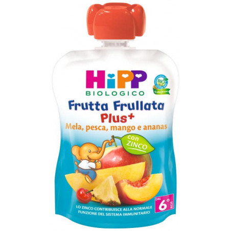 HIPP FRUT.FRUL.PLUS+MEL PES MAN AN.GR.90