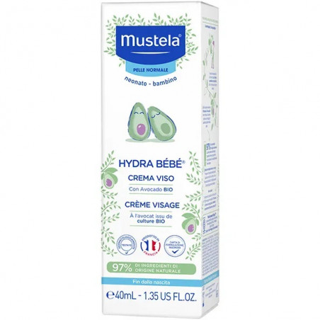 MUSTELA HYDRA BEBE'CREMA VISO BIPACK(E)