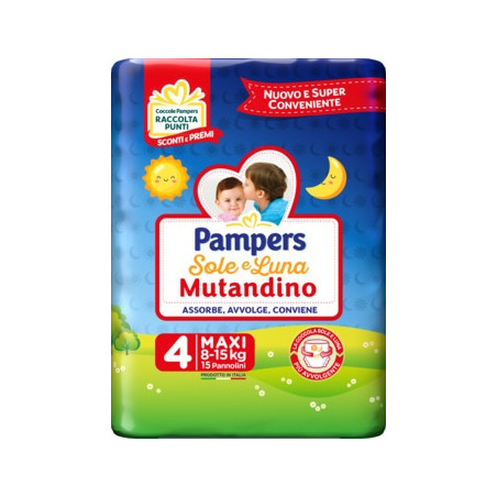 PAMPERS SOLE LUNA  MUT.MAXIx15