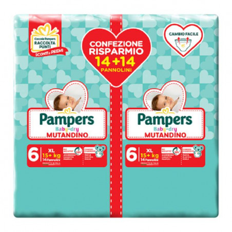 PAMPERS BD DUO MUT XL X28