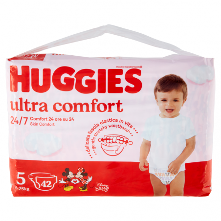 HUGGIES ULTRA COMFORT GRANDE T.5 11-25KG