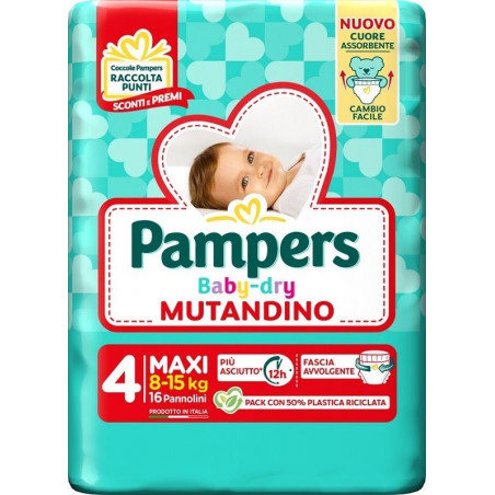 PAMPERS BD MUT.MAXI x16