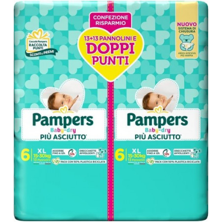 PAMPERS BD DUO XL X26