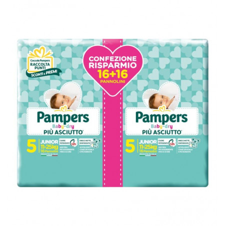 PAMPERS BD DUO JUNIOR X32