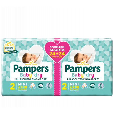 PAMPERS BD DUO MINI X48