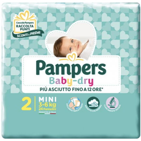 PAMPERS BD MINI NEW x24