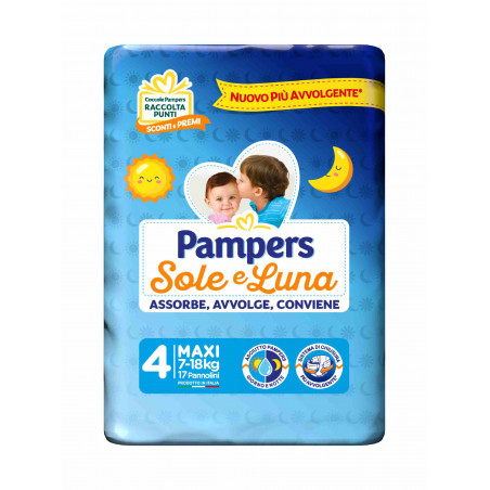 PAMPERS SOLE LUNA MAXIx17