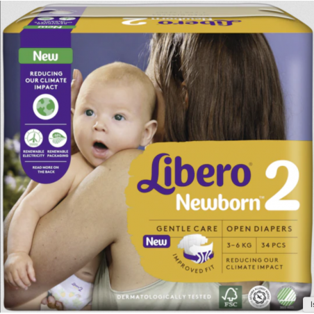 LIBERO NEWBORN TG2 3-6KG