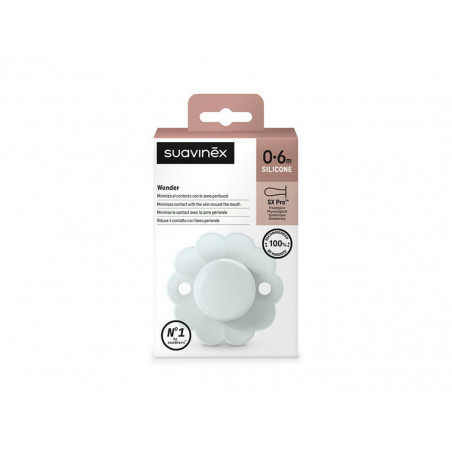 SUAVI WONDER SUCCH.SIL AZZURRO 0 6M(E)
