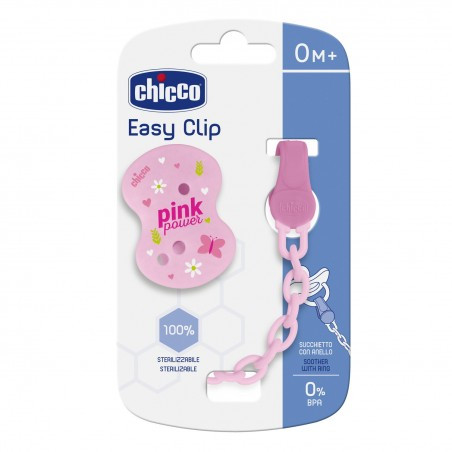 CHICCO CLIP ADATTABILE C CATENELLA ROSA