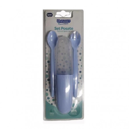 UNIFAMILY SET POSATE BLU(E)