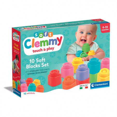 CLEMMY SOFT CONFEZIONE 10 MATTONCINI