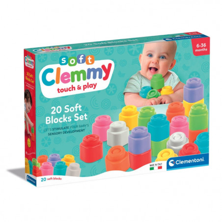 CLEMMY SOFT CONFEZIONE 20 MATTONCINI