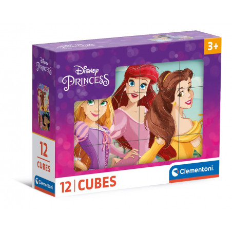 CLEMENTONI 12 CUBI DISNEY PRINCESS