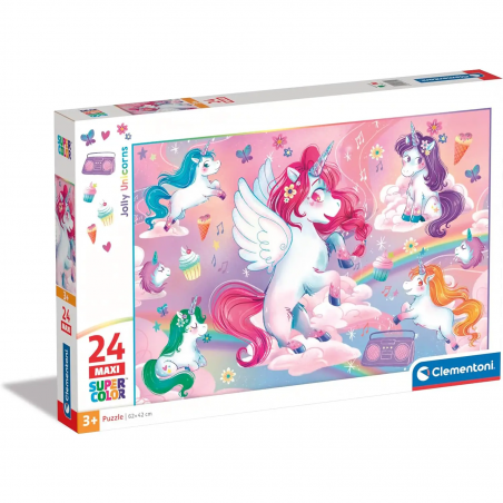 PUZZLE 24 MAXI JOLLY UNICORNS