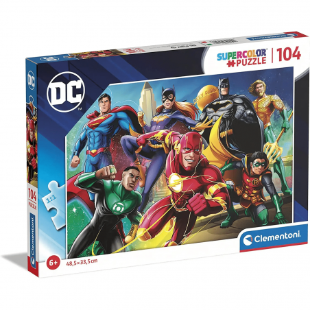 PUZZLE 104 DC COMICS JL1  6+