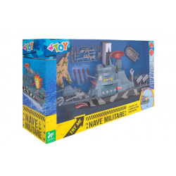 GLOBO NAVE MILITARE C LUCI...