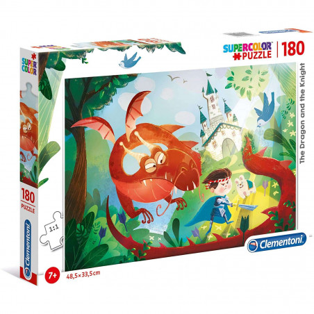 PUZZLE 180 DRAGON AND THE KNIGHT 7+(E)