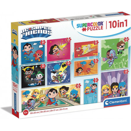 PUZZLE 10 IN 1 DC COMICS(E)