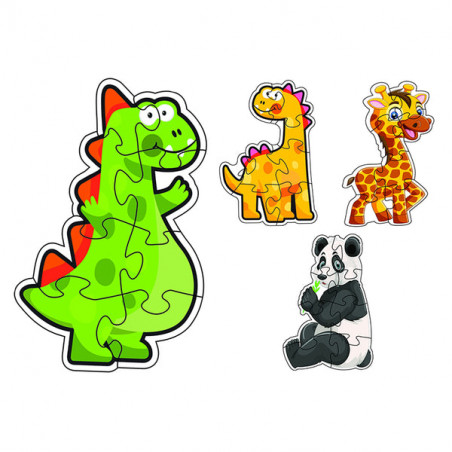 GLOBO PUZZLE DINOS.FOAM(E)