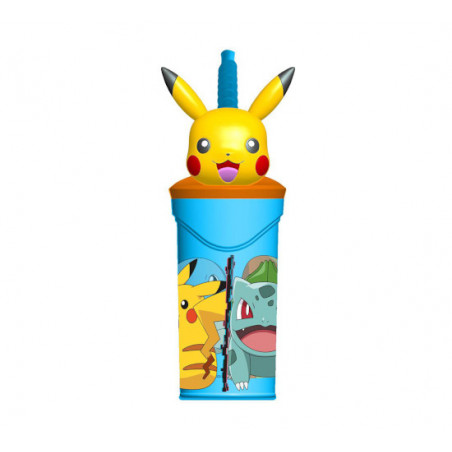 BICCHIERE C CAN 3D TRIT.POKEMON 360ML