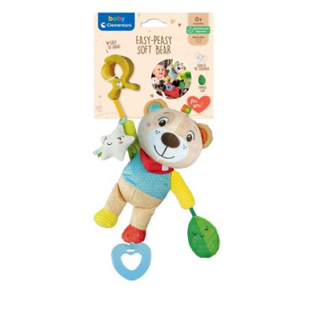 CLEMENTONI ON THE GO PLUSH BEAR 01(E)