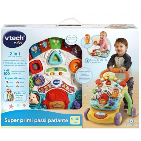 VTECH SUPER PRIMI PASSI PARL.2IN1 ARANC.