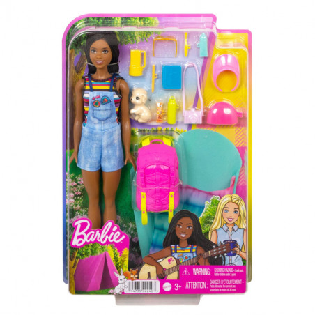 OLD TOYS BARBIE BROOKLYN CAMPING C ACC.