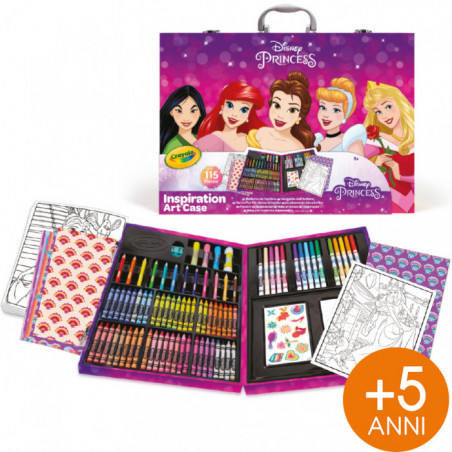 CRAYOLA VALIGETTA ARTISTA PRINCIPESSE