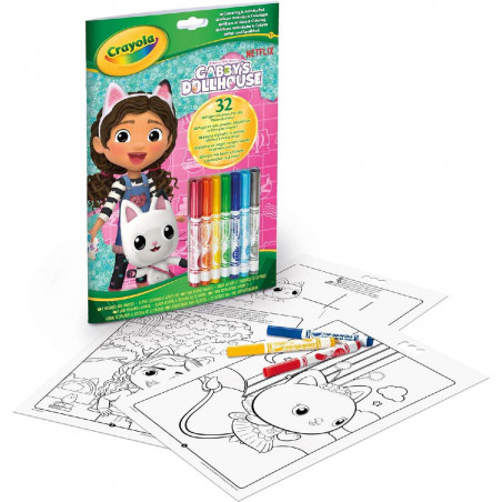 CRAYOLA ALBUM ATTIVITA-COLOR GABBY DOLL