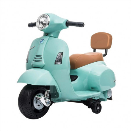 MOTO MINI VESPA GTS C SCHIEN.VERDE 6V