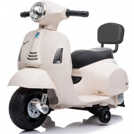 MOTO MINI VESPA GTS C SCHIEN.BIANCO 6V