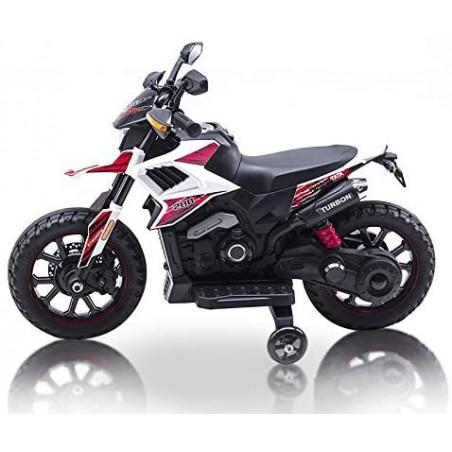 NEW ESPLORA MOTO MEGA BIANCA 12V