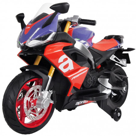 OLD TOYS MOTO APRILIA ROSSO BLU 12V