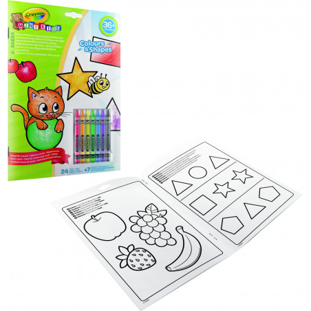 CRAYOLA ALBUM COLOR&FORMEMINI KIDS MK EX