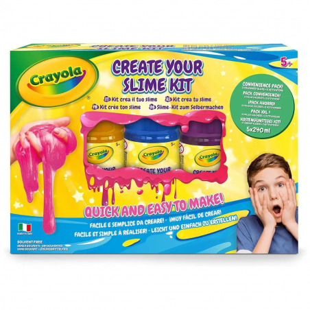 CRAYOLA SET CREA SLIME