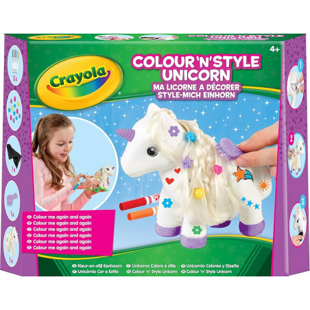 CRAYOLA SET COLORA & DECORA UNICORNO