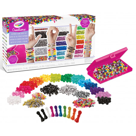 CRAYOLA CREATIONS SET LETTERE PERLINE