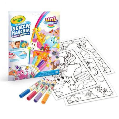 CRAYOLA COLOR WONDER UNI CREATURES 2 920