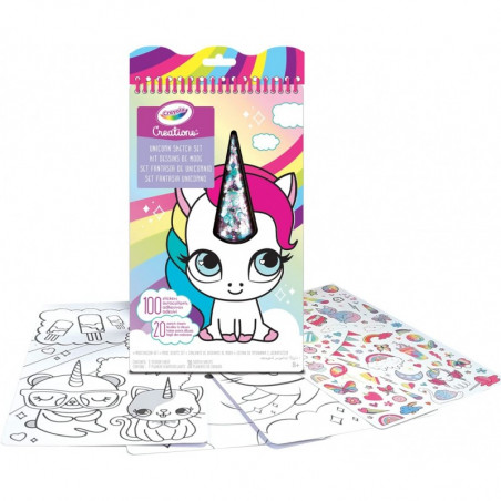 CRAYOLA CREATIONS ALBUM UNICORNO 3