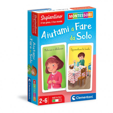 MONTESSORI CARTE AIUTAMI A FARE DA SOLO