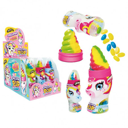 JOY UNICORN DIP & LICK CANDY GR.50