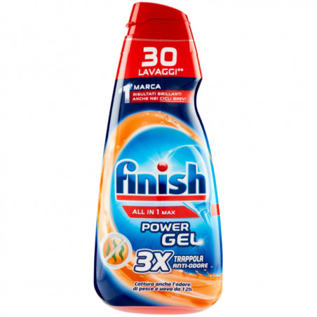 FINISH POWER GEL 3X A ODORE 600ML