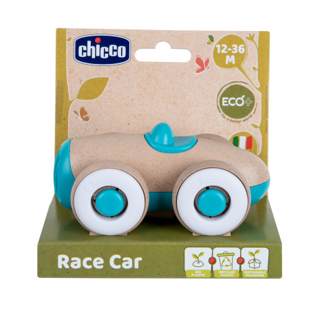 CHICCO RACE CAR LIGHT BLUE ECO+ 12 36 M