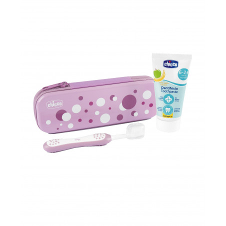 CHICCO SET ORAL CARE 6M+ LILLA