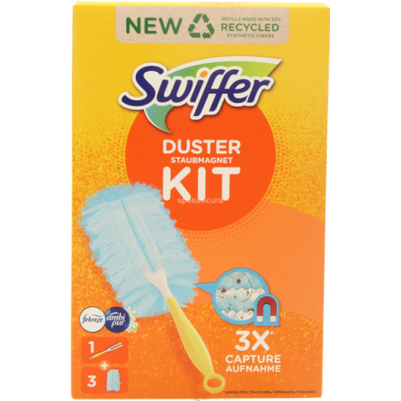 SWIFFER DUSTER KIT +3 PIUMINI PROF.