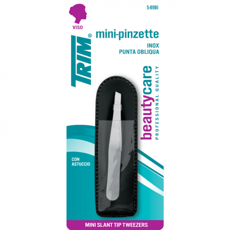 TRIM MINI PINZETTE CON ASTUCCIO