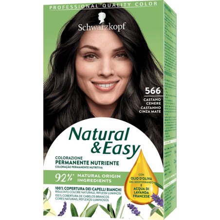 NATURAL & EASY CASTANO CENERE 566