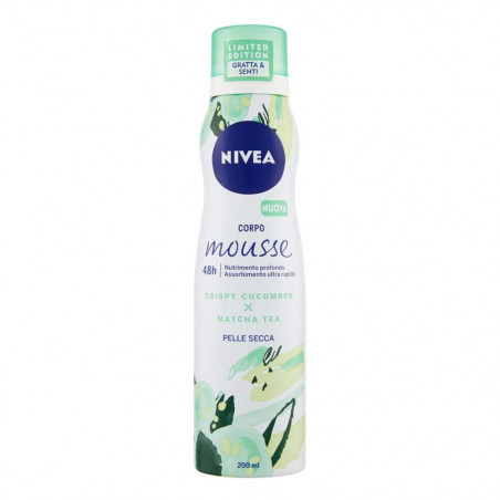 NIVEA CORPO MOUSSE CRISPY CUCUMBER 200ML